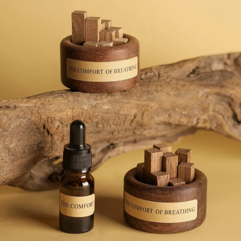 アロマストーン 天然木 エッセンシャルオイル 精油対応 アロマディフューザー アロマ インテリア おしゃれ