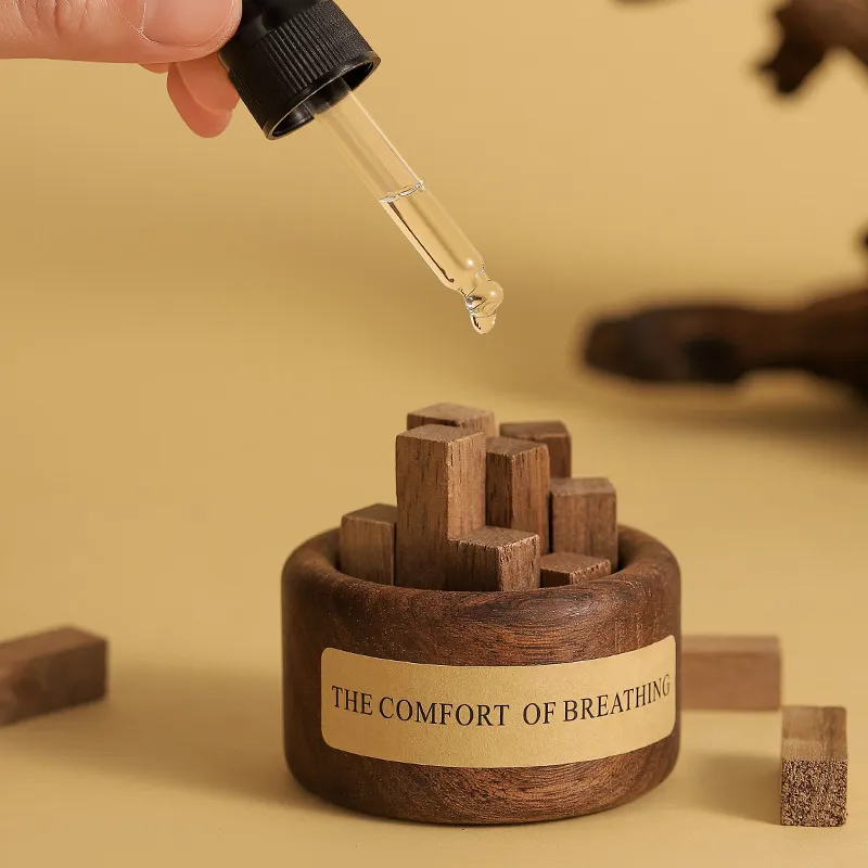 アロマストーン 天然木 エッセンシャルオイル 精油対応 アロマディフューザー アロマ インテリア おしゃれ