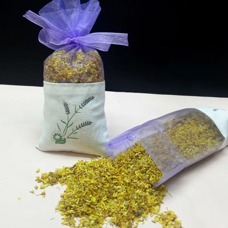 金木犀 キンモクセイ サシェ 15g ドライフラワー 天然 アロマ 消臭 癒し 香り