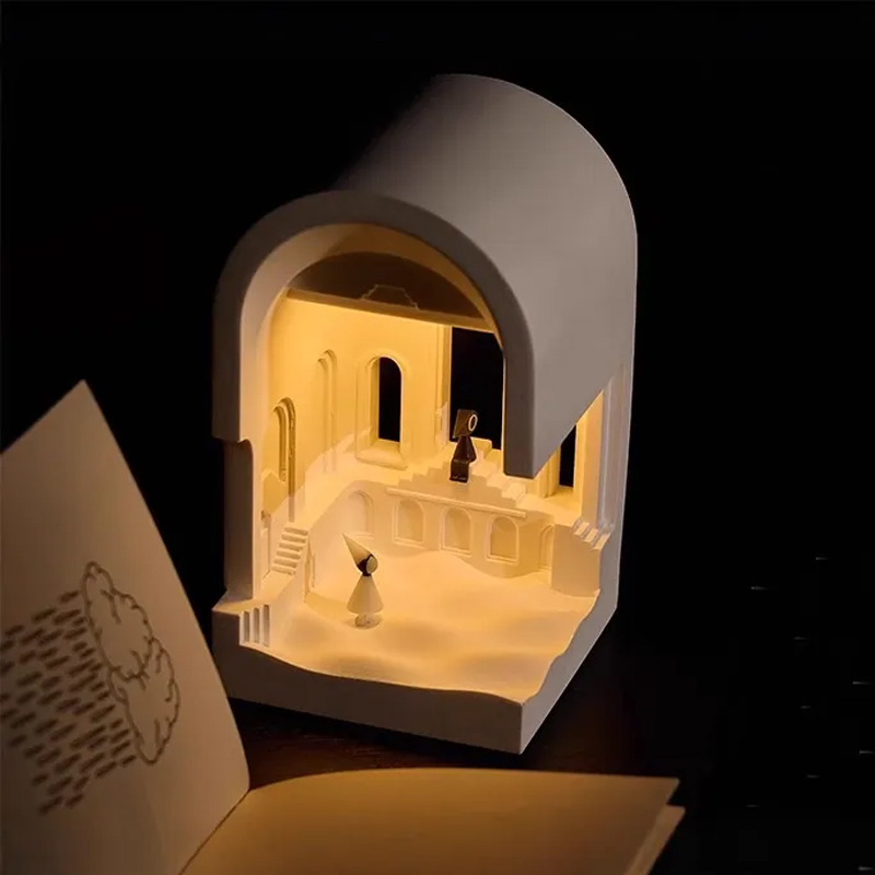 アロマランプ アロマライト アロマストーン 建築模型 石膏 ルームフレグランス 置物 癒し ギフト プレゼント