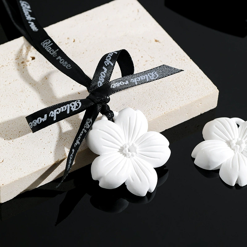 アロマストーン 桜の花 石膏製 ストーンディフューザー 吊り下げ タイプ ルームフレグランス ストーン おしゃれ ギフト プレゼント