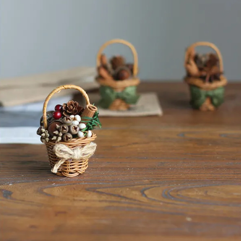 アロマディフューザー 松果 シナモン ドライフラワ 車載アロマ 芳香器 アロマ拡散