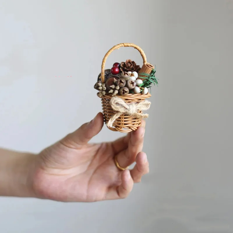 アロマディフューザー 松果 シナモン ドライフラワ 車載アロマ 芳香器 アロマ拡散