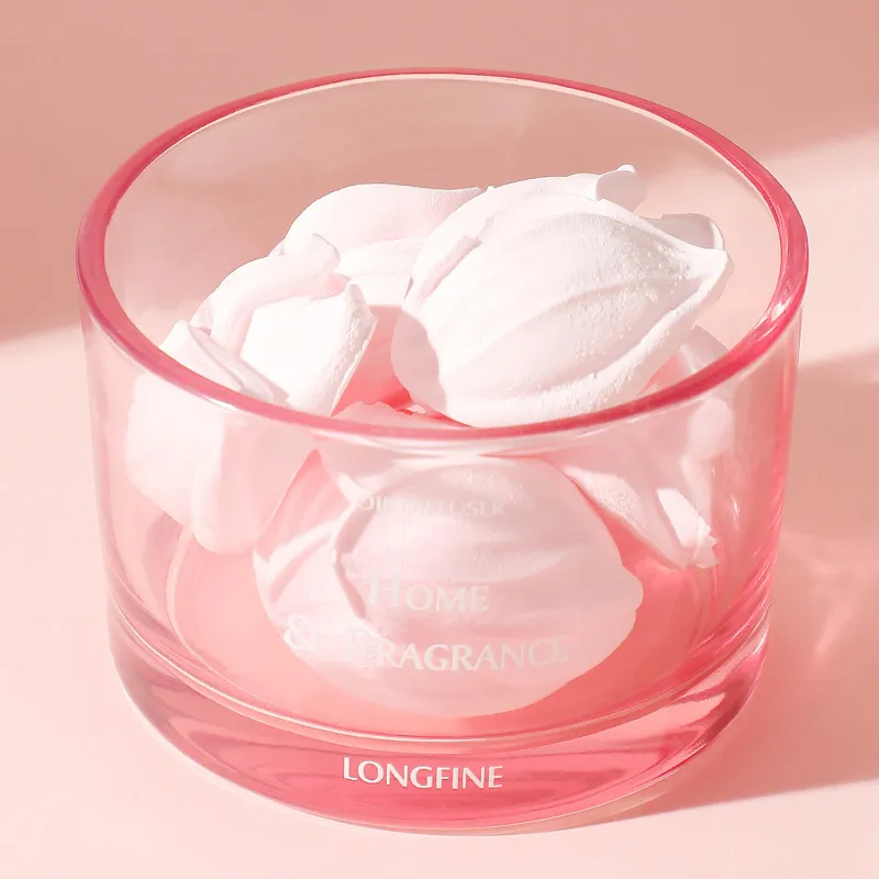 アロマストーン 石膏 ピンク容器入り アロマオイル アロマディフューザー ルームフレグランス ストーン インテリア おしゃれ ギフト