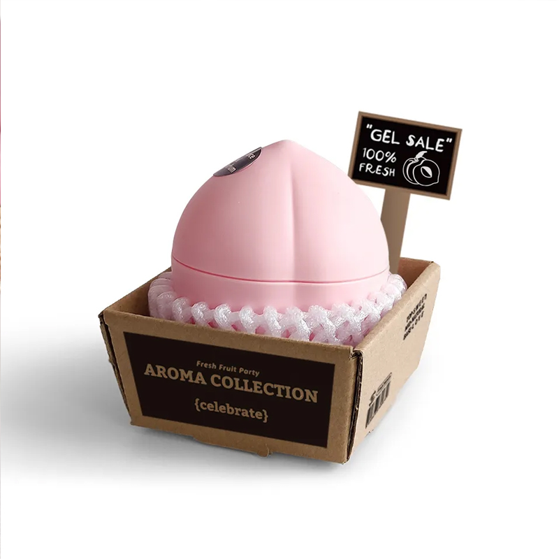 桃ピーチ かわいい 消臭剤 ソリッドフレグランス 芳香剤 部屋用 トイレ キッチン 玄関 ペット タバコ 車 小型 置き型