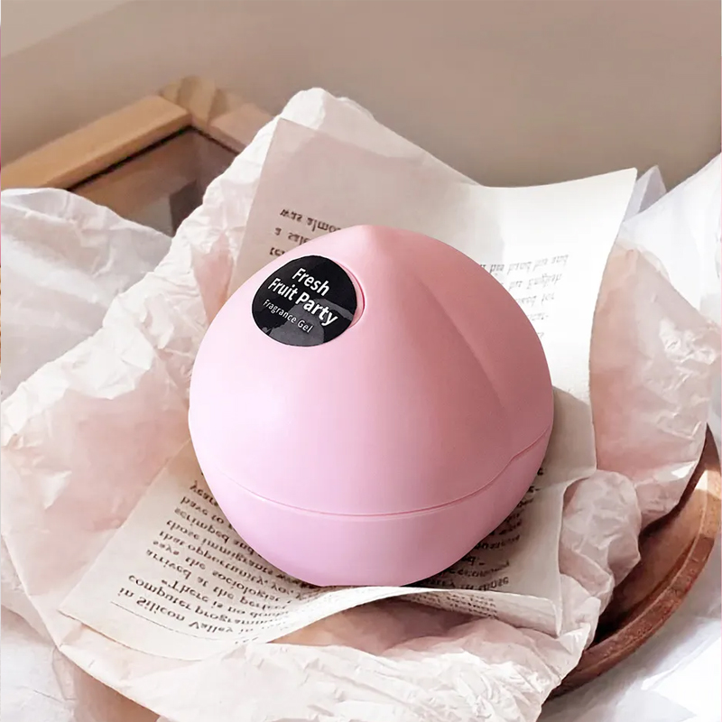 桃ピーチ かわいい 消臭剤 ソリッドフレグランス 芳香剤 部屋用 トイレ キッチン 玄関 ペット タバコ 車 小型 置き型
