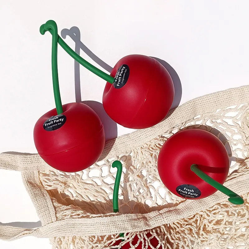 芳香剤 置き型 チェリー フルーツの香り 消臭 車載芳香剤 プレミアムアロマ 部屋 玄関 フレグランス ソリッド