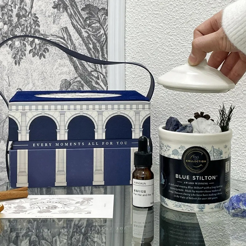 アロマストーン 天然石 ドライフラワー (シナモン・松ぼっくり ) アロマオイル 陶器 アロマセット アロマディフューザー 置物 インテリア ﻿