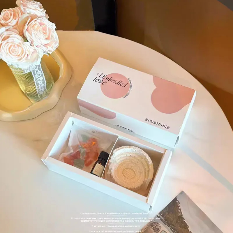 アロマストーン 天然石 石膏容器 ローマン建築 精油1本 水晶 ローズクォーツ アロマディフューザー 水なし 火なし 置物 おしゃれ ギフト プレゼント