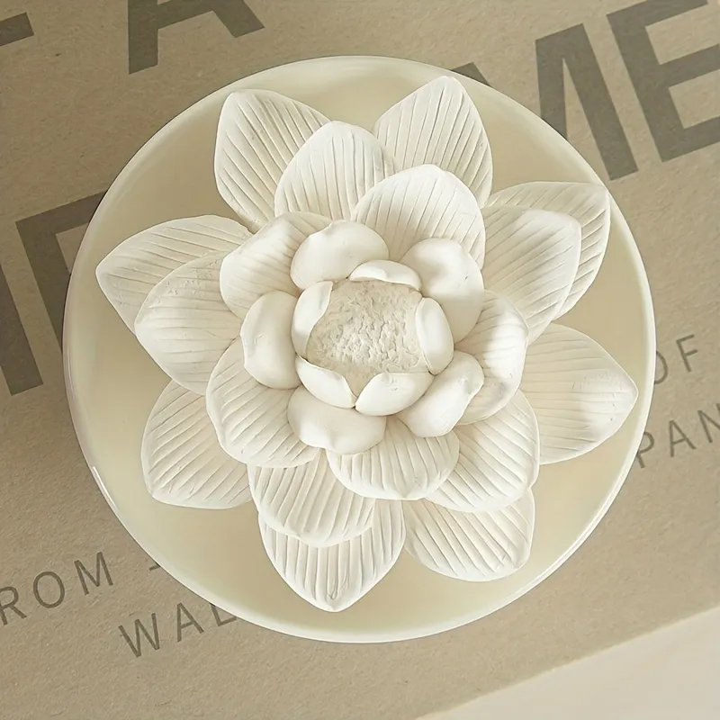 アロマストーン ローズ ハス ハンドメイド アロマディフューザー 和風 置物 ディフューザー 芳香器 プレゼント