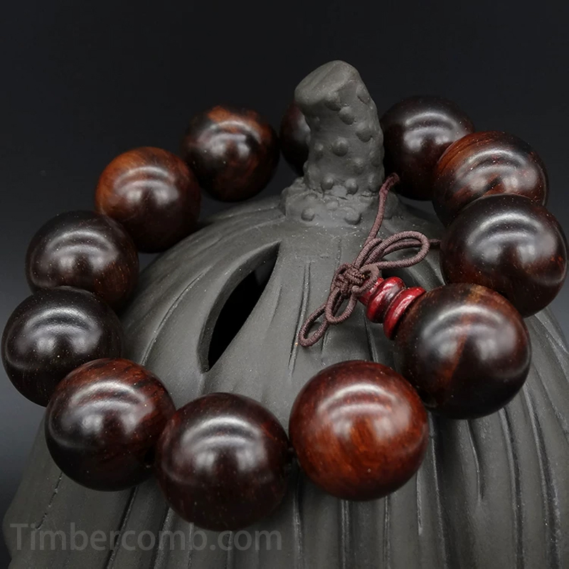 金糸檀木ブレスレット お守り おしゃれ数珠ブレスレット メンズレディース 高級感 木製 ブレスレット 天然木