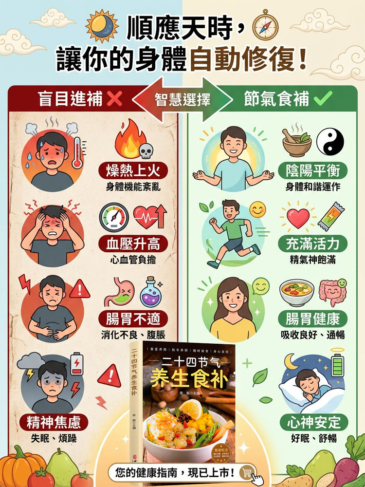 二十四節氣養生食補