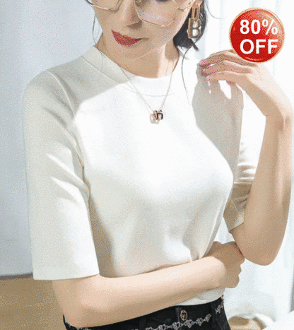 莫代爾五分袖T恤