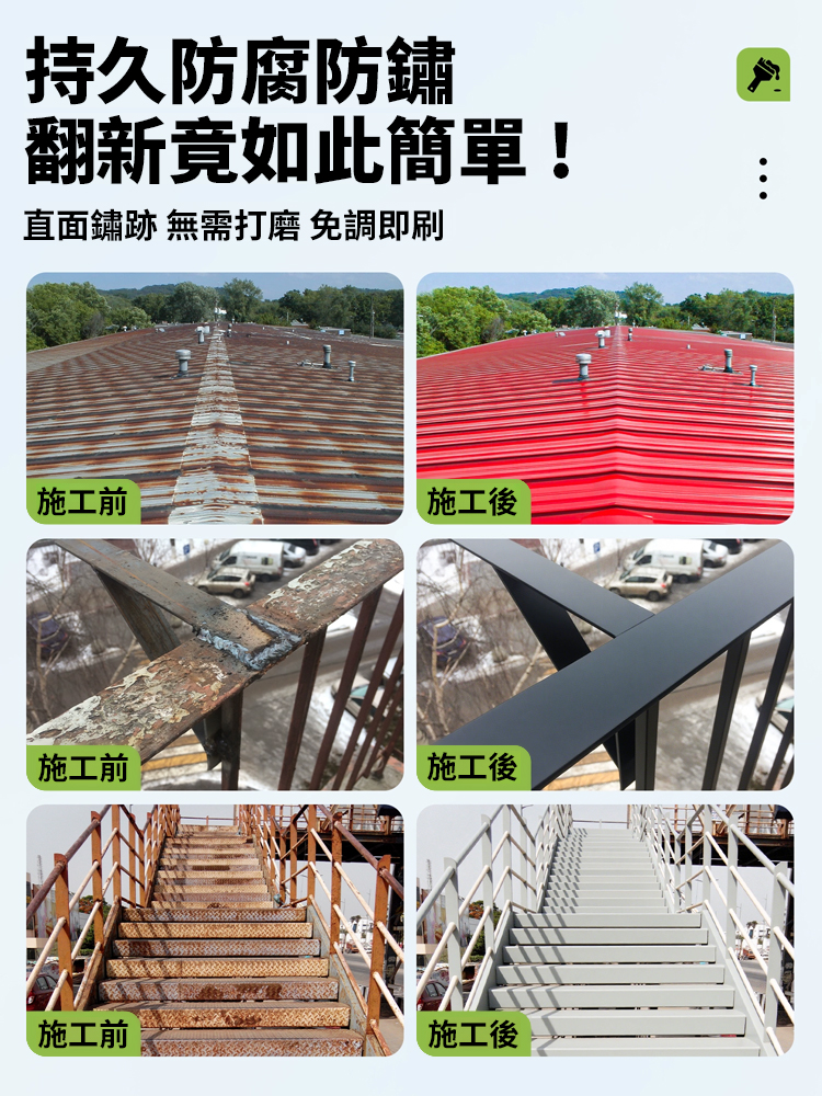 鐵鏽轉化劑翻新劑