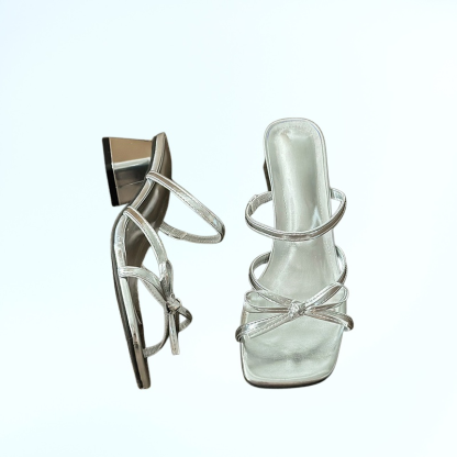 高跟鞋女外穿2025夏季新款百搭