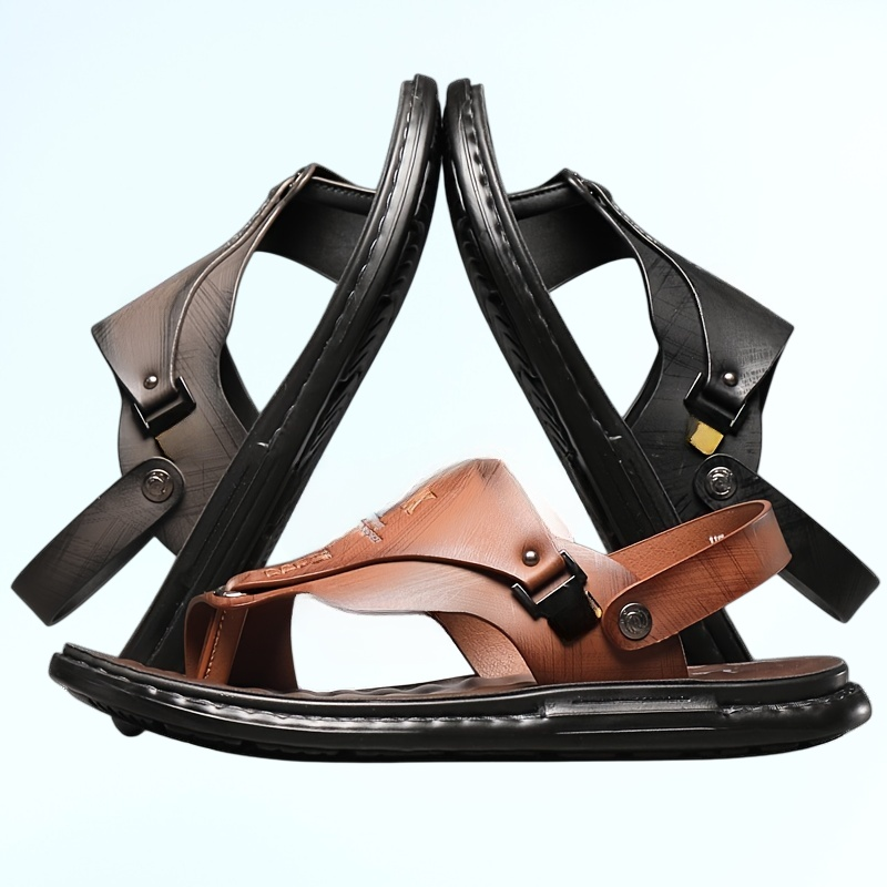 男士涼鞋夏季軟底防滑沙灘鞋