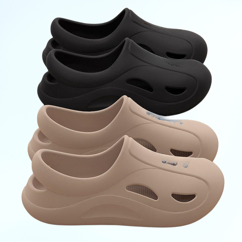 新款洞洞鞋男鞋踩屎感男士涼鞋