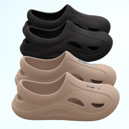 新款洞洞鞋男鞋踩屎感男士涼鞋