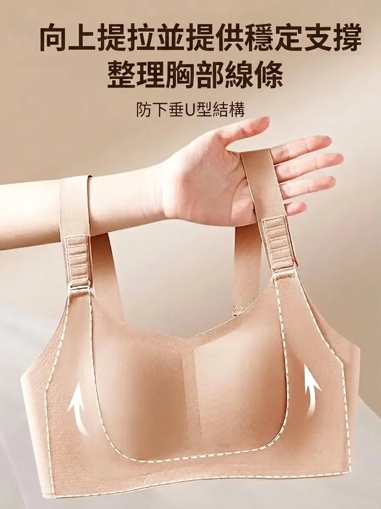 可調式無痕防垂塑型內衣