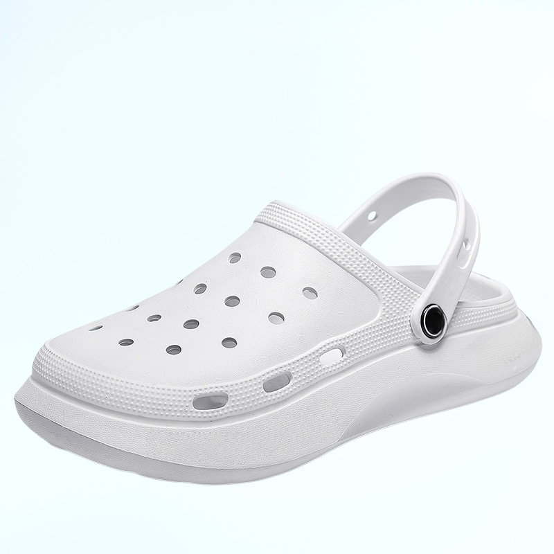 洞洞鞋男款夏季新款潮流厚底外穿包頭拖鞋