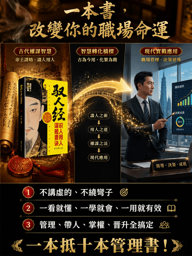 傳承千禧年駕馭人絕學《駕馭人經》