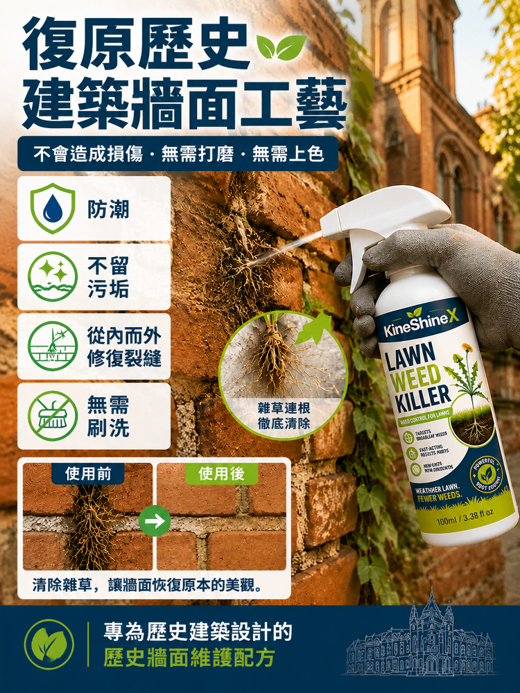 【庭院除草省心省力】居家雜草清除劑