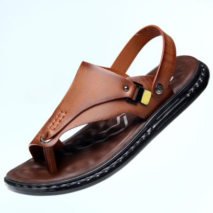 男士涼鞋夏季軟底防滑沙灘鞋