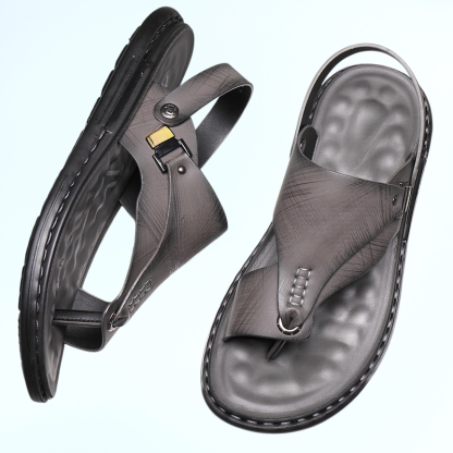 男士涼鞋夏季軟底防滑沙灘鞋