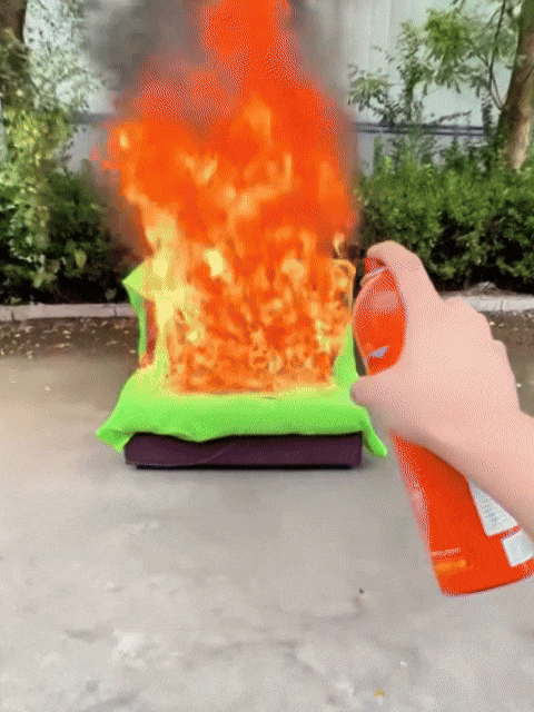 【滅火只需0.1秒】水基滅火器