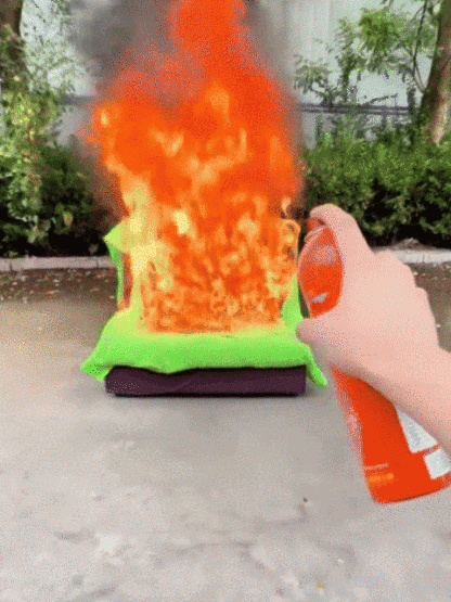 【滅火只需0.1秒】水基滅火器