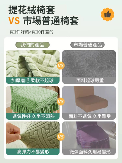 加厚海綿墊彈性椅套