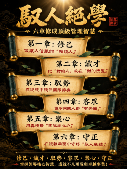 傳承千禧年駕馭人絕學《駕馭人經》