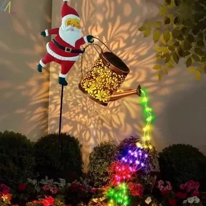 太陽能聖誕老人庭院草坪燈