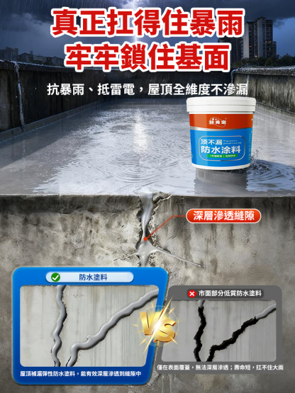 【告別漏水發黴】防漏堵漏王