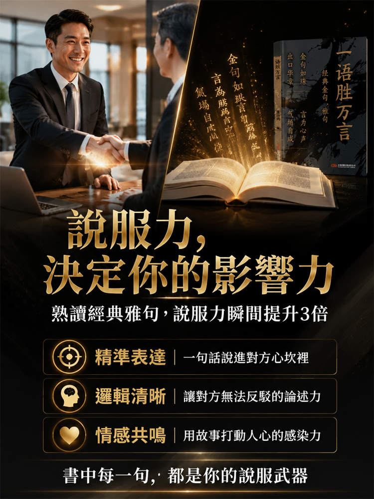 一語勝萬言*成就出眾口才