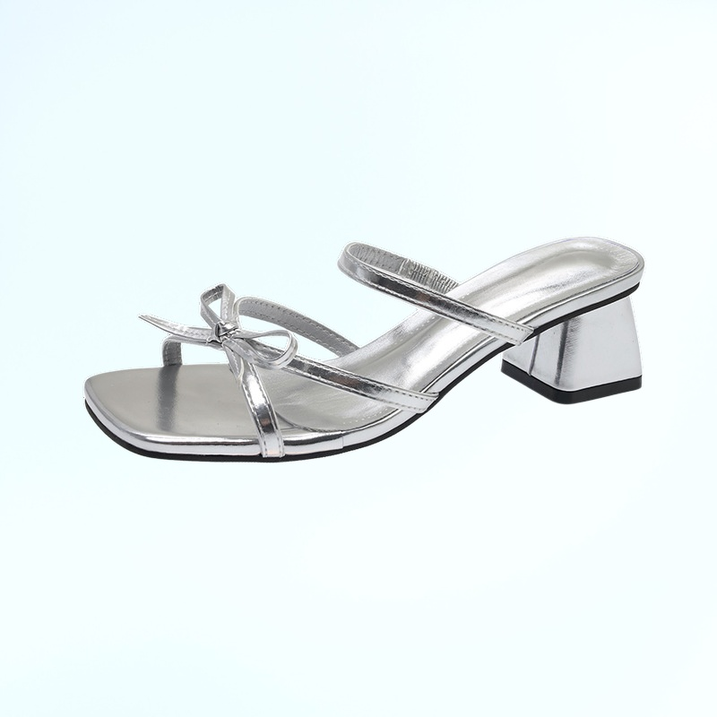 高跟鞋女外穿2025夏季新款百搭