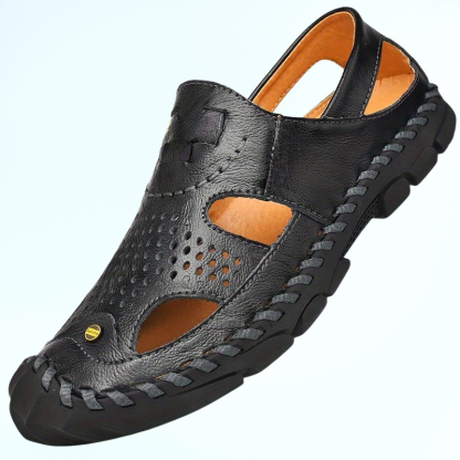 新款包頭涼鞋男時尚休閒男拖鞋