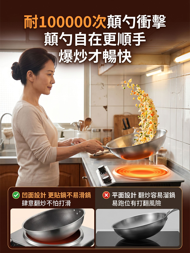 【不限鍋型】速熱大火力凹面電磁爐
