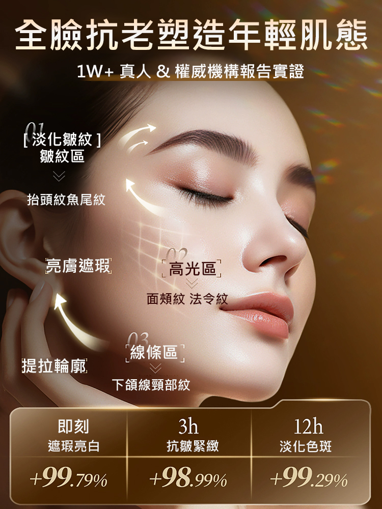 【一件搞定底妝】水光珍珠緊緻素顏霜