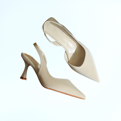 高跟鞋女年新款尖頭細跟單鞋小眾設計氣質包頭涼鞋夏