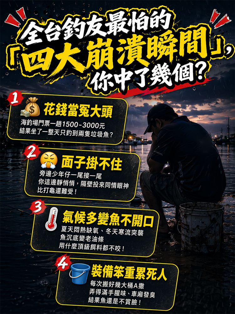 釣魚上岸釣魚神器