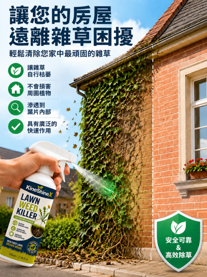 【庭院除草省心省力】居家雜草清除劑