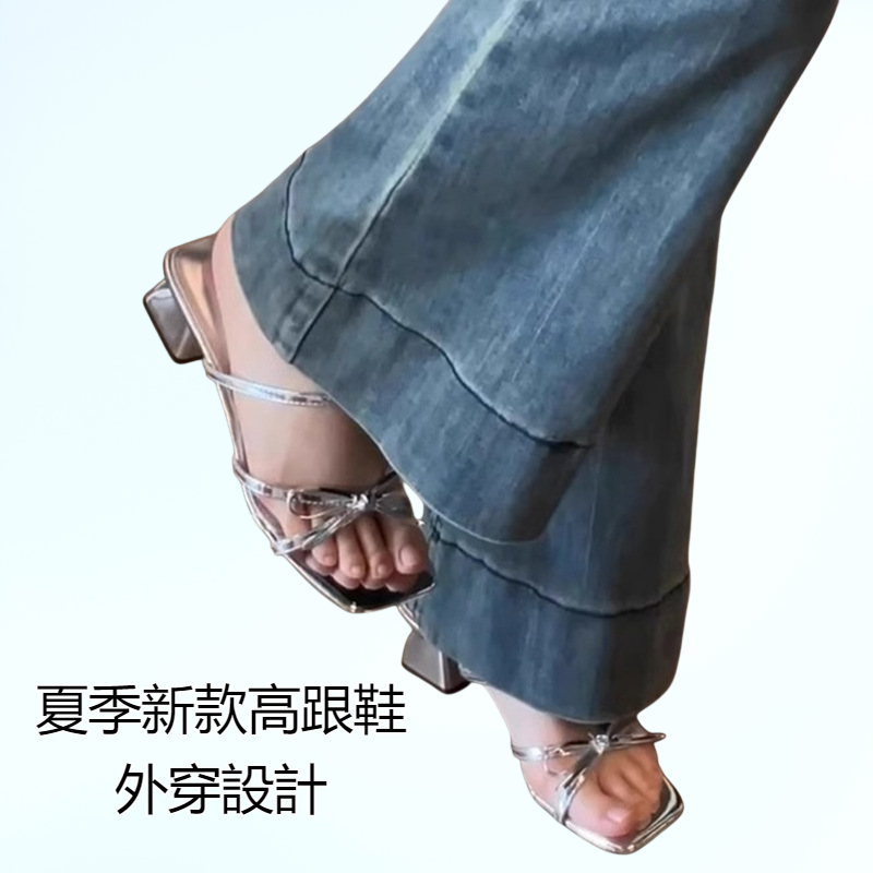 高跟鞋女外穿2025夏季新款百搭