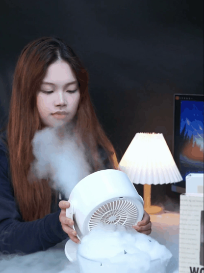 桌面壁掛兩用冷凍循環扇