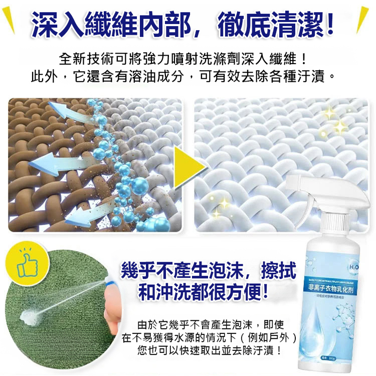 多功能非離子乳化去汙漬劑