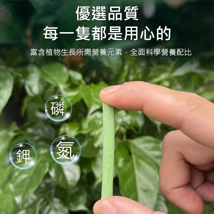 【懶人養花神器】植物緩釋營養棒