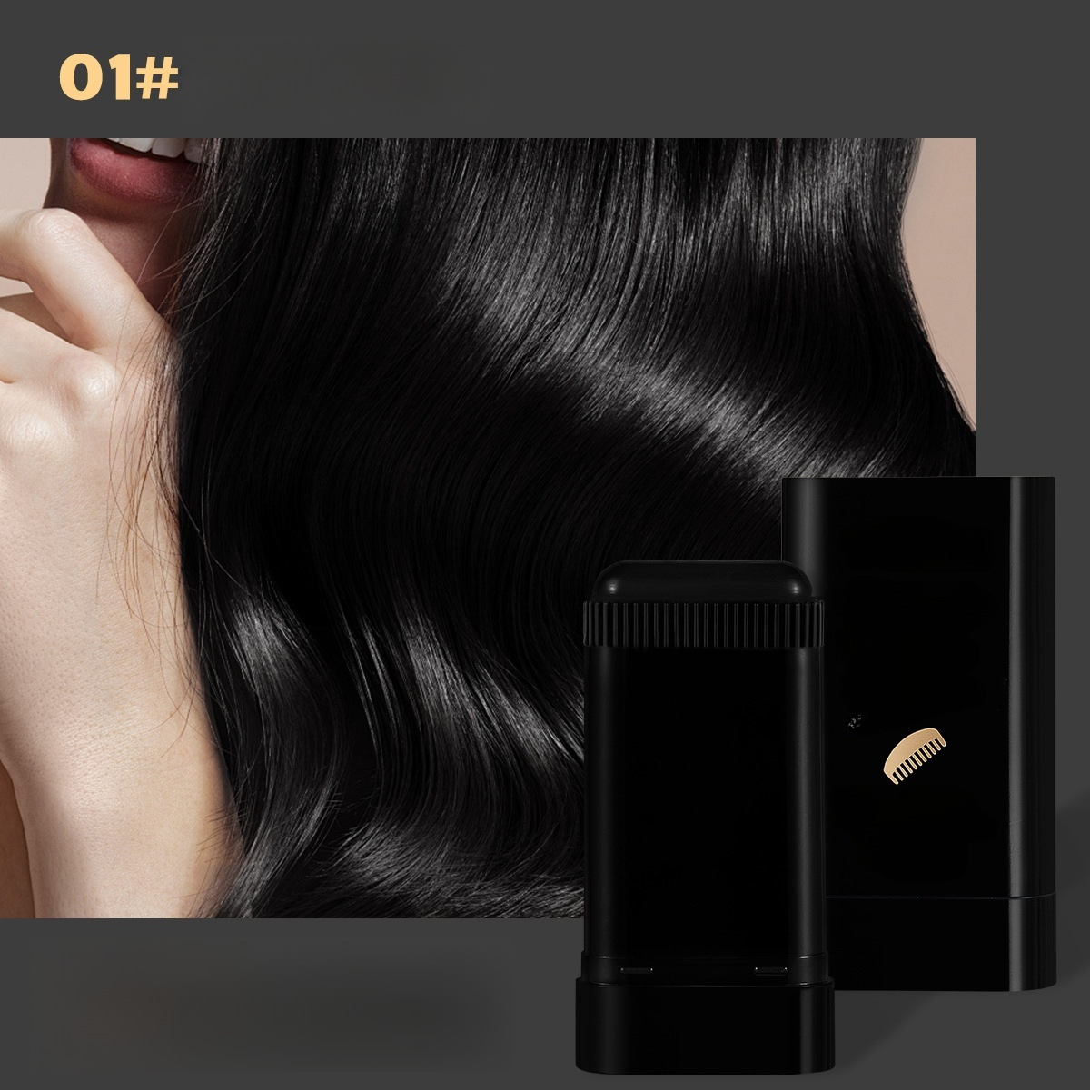 ✨【กันน้ำและกันเหงื่อ ปกปิดผมขาวได้ยาวนาน】ผลิตภัณฑ์เดียวที่ทั้งแปรงและย้อมผมได้ในคราวเดียว! 🔄