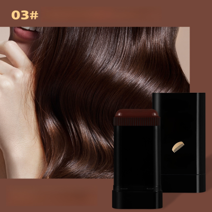 ✨【กันน้ำและกันเหงื่อ ปกปิดผมขาวได้ยาวนาน】ผลิตภัณฑ์เดียวที่ทั้งแปรงและย้อมผมได้ในคราวเดียว! 🔄