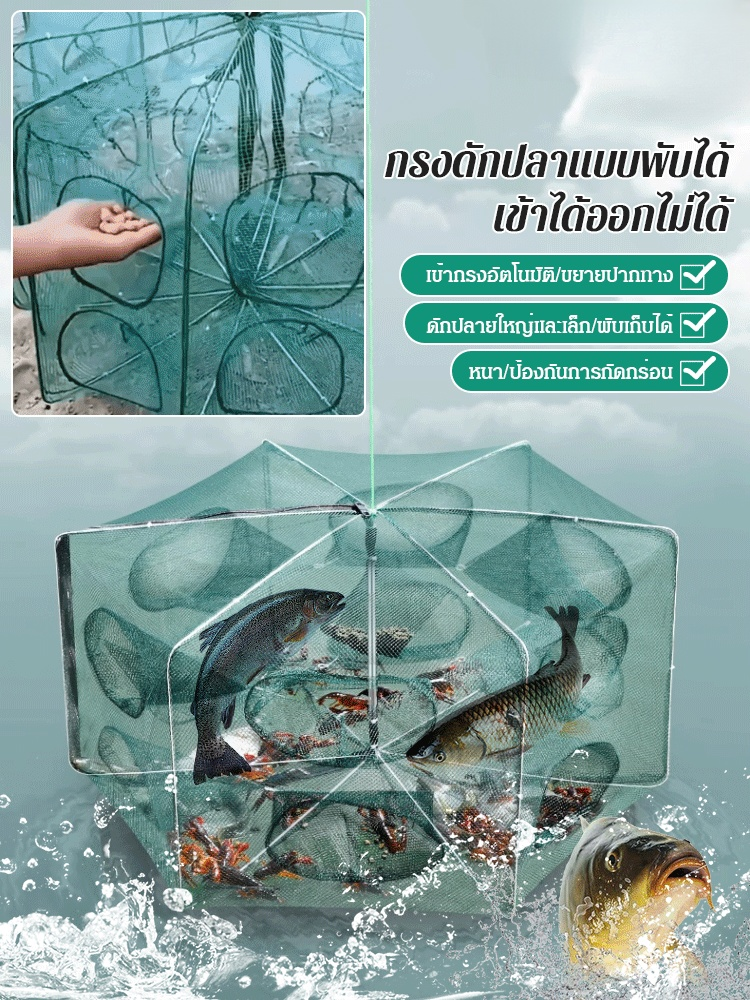🐟อเนกประสงค์สำหรับการตกปลาทั้งแบบธรรมชาติและแบบทะเล เหมาะสำหรับลำธาร อ่างเก็บน้ำ และแนวปะการัง