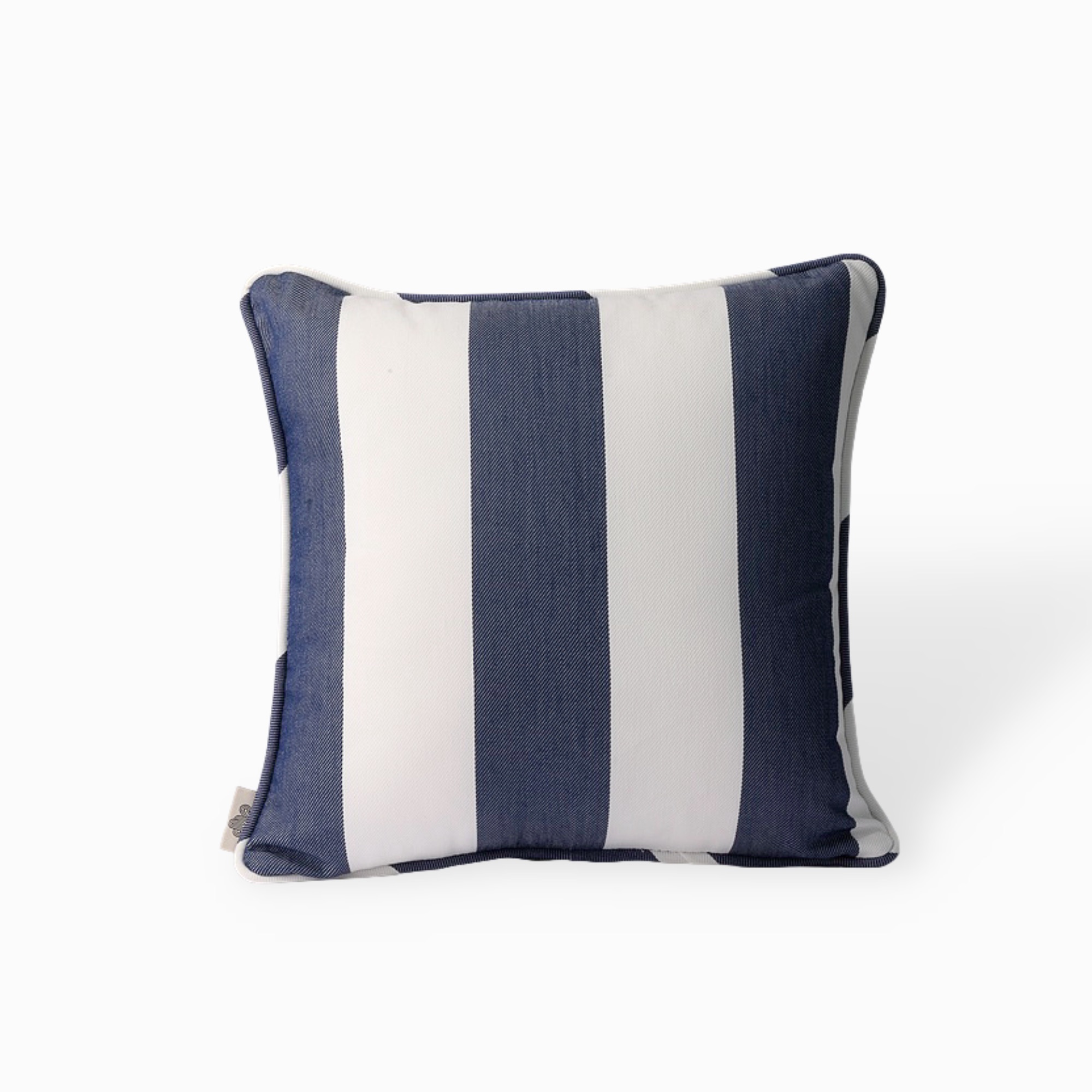 Hisa Olifen Fabric Cushion Cover, Navy
